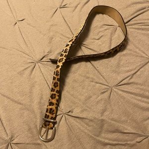 Cheetah print target belt!